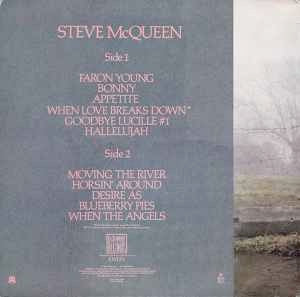 Image of Back Cover of LP - VG/VG - PREFAB SPROUT, Steve McQueen (Kitchenware Records; KWLP3, UK 1985, Home Taping Logo On Rear Of Sleeve, Inner, First Issue), Edge Wear,  - 3426081E