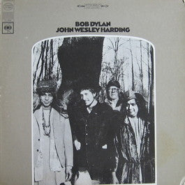 Image of Front Cover of LP - VG/G+ - BOB DYLAN, John Wesley Harding (Columbia 360 Sound; CS 9604, US 1968, Stereo), ,  - 1236080E