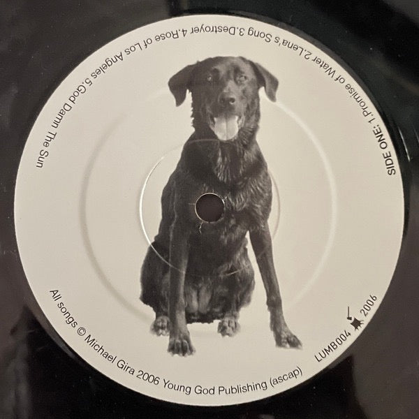 Image of Label Cover of LP - EX/VG+ - MICHAEL GIRA (SWANS), Songs For A Dog (Lumberton Trading Company; LUMB004, UK 2006, Textured Sleeve, Insert), ,  - 4226300E