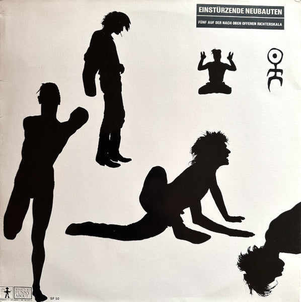 Image of Front Cover of LP - VG/G+ - EINSTURZENDE NEUBAUTEN, Fuenf Auf Nach Oben Offenen Richterskala (What's So Funny About...; SF 50, Germany 1987, Inner), ,  - 2126200E