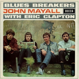 Image of Front Cover of LP - VG+/VG+ - JOHN MAYALL WITH ERIC CLAPTON, Blues Breakers (Decca Silver; SKL4804, UK 1980s Reissue, Stereo), Clean copy,  - 1516102C