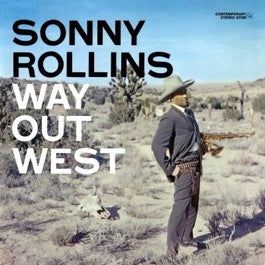Image of Front Cover of LP - VG/VG - SONNY ROLLINS, Way Out West (OJC / Contemporary; OJC-337 (S7530), US 2009 Reissue, Stereo), Strong VG,  - 4146060S