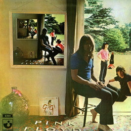 Image of Front Cover of 2xLP - G+/G+ - PINK FLOYD, Ummagumma (Harvest Black; SHDW 1/2, UK 1988 Reissue, Gatefold), Hairlines, mostly strong VG+ but 1 long light scratch on Side3, edge & ring wear,  - 3646121S