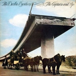Image of Front Cover of LP - VG/VG+ - THE DOOBIE BROTHERS, The Captain And Me (WB Burbank Without W Logo In Rim Text; K 46217, UK 1973, Gatefold), ,  - 3216405C