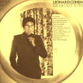 Image of Front Cover of LP - VG/G+ - LEONARD COHEN, Greatest Hits (CBS Red; 32644, UK 1985 Reissue, Insert, Nice Price Inner), NP sticker on sleeve.,  - 3016279C
