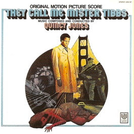 Image of Front Cover of 4844366S: LP - QUINCY JONES, They Call Me Mister Tibbs OST (UA; UAS 5214, US 1970) Corner cut. Still in shrinkwrap. Light marks on disc.  VG/VG