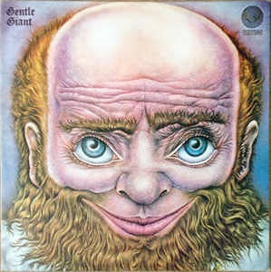 Image of Front Cover of LP - VG/VG+ - GENTLE GIANT, Gentle Giant (Vertigo Spaceship; 6360020, UK 1973 Reissue, Gatefold), Edge wear,  - 3846013S