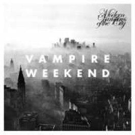 Image of Front Cover of LP - VG+/VG+ - VAMPIRE WEEKEND, Modern Vampires Of The City (XL Recordings; XLLP556, UK & Europe 2013, Poster, White Vinyl With CD), ,  - 2916110C