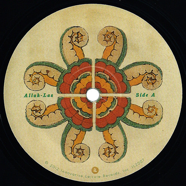 Image of Label Cover of 4824309E: LP - ALLAH-LAHS, Allah-Lahs (Innovative Leisure; IL2007, US 2012, Textured Sleeve, Insert)   VG+/VG+