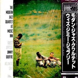 Image of Front Cover of LP - VG/EX - THE MODERN JAZZ QUARTET, Guest Artist: Jimmy Giuffre    The Modern Jazz Quartet At Music Inn  (Atlantic; P-6101A, Japan 1972 Reissue), Ringwear on sleeve.,  - 2746121S