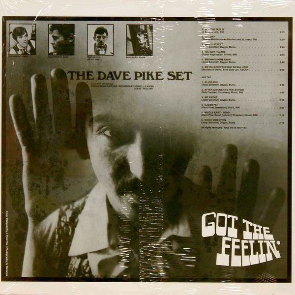Image of Back Cover of LP - VG/VG+ - DAVE PIKE SET, Got The Feelin' (Disques Wagram; WGR001, US 1998 Reissue), Edge creases,  - 3546219S