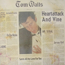 Image of Front Cover of LP - VG/VG - TOM WAITS, Heartattack And Vine (Asylum Records; K 52252, UK 1980, Inner), A few light marks,  - 3246183S