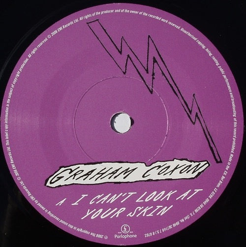 Image of Label Cover of 2x7" - VG+/VG+ - GRAHAM COXON, I Can't Look At Your Skin / What's He Got? (Parlophone; R 6702, UK 2006, Gatefold, 2 Inners), Hype sticker stuck on sleeve.,  - 4216159C