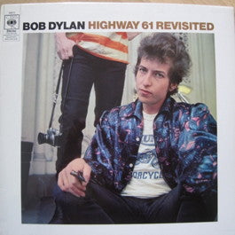 Image of Front Cover of LP - G+/VG - BOB DYLAN, Highway 61 Revisited (CBS Smooth Orange (33 1/3 On Label); SBPG 62572, UK 1960s Reissue, Matte Non-Flipback Sleeve, Stereo), Sleeve Discoloured on Front. Writing and Small Tear on Rear Sleeve,  - 2726066E