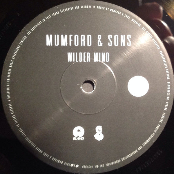 Image of Label Cover of LP - VG/VG+ - MUMFORD AND SONS, Wilder Mind (Island; 4727086, UK 2015, Gatefold, Inner), Strong VG+, Corner Bump, Scrape At Bottom Of Sleeve,  - 0626340E