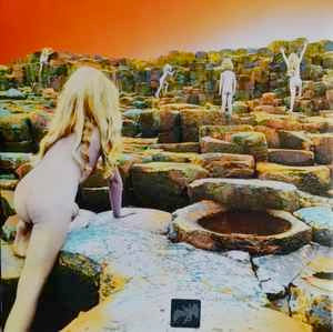 Image of Back Cover of LP - VG+/EX - LED ZEPPELIN, Houses Of The Holy (Atlantic Orange & Green; 8122796573, Europe 2014 Reissue, Gatefold, Insert, No Obi. 180 Gram Vinyl), ,  - 1626150E