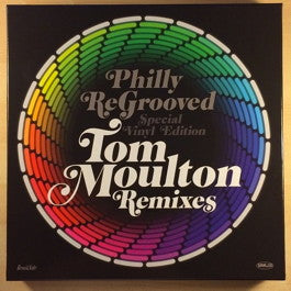 Image of Front Cover of 8xLP - VG+/VG+ - TOM MOULTON, Philly ReGrooved - Tom Moulton Remixes (Special Vinyl Edition) (Harmless; HURTXVINYL122, UK 2013, Box Set, 8 Inners), Discs are glossy with only the lightest of marks from paper inners. Box has some light shelf wear!,  - 3016050C