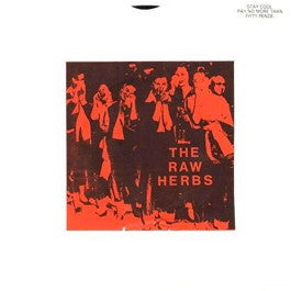 Image of Front Cover of 4624085E: 7" Flexidisc - THE RAW HERBS, Old Joe (Medium Cool; MC002, UK 1986, Pasted Prints On Plain Sleeve, One Sided Flexidisc)   VG+/VG+