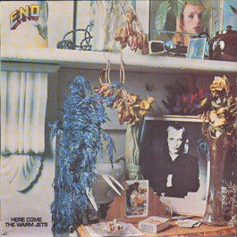 Image of Front Cover of LP - VG/G+ - BRIAN ENO, Here Come the Warm Jets (Polydor Red Label; 2302 063, UK 1977 Reissue), Light wispy hairlines only. ,  - 2116525C