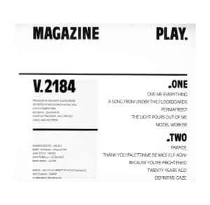 Image of Back Cover of LP - VG/VG - MAGAZINE, Play (Virgin; V2184, UK 1980), Strong VG, Sleeve Dirty,  - 2926241E