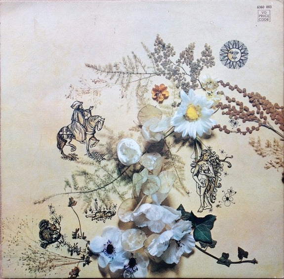 Image of Back Cover of LP - VG/G - MAGNA CARTA, Seasons (Vertigo Spiral - No 'A Philips Product' 1970 ABOVE 33 1/3; 6360 003, UK 1970, Gatefold, Spiral Inner), Swirl inner split down both sides, Sticker damage to sleeve, Hairlines and one nastier sirface mark. ,  - 3416330C