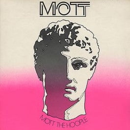 Image of Front Cover of 3644016S: LP - MOTT THE HOOPLE, Mott (CBS Orange ; 69038, UK 1973, Standard Sleeve, Inner) Hairlines, edge and ring wear, sticker mark  VG/VG