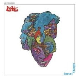 Image of Front Cover of LP - VG+/EX - LOVE, Forever Changes (Rhino; 8122797115, Europe 2012 Reissue, 180 Gram Vinyl, Stereo), Still in shrinkwrap. Very small stain to bottom right corner of sleeve. Hype sticker stuck to inside of sleeve.,  - 3346301S
