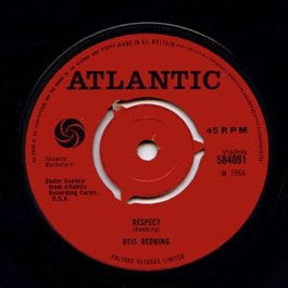 Image of Front Cover of 2114336C: 7" - OTIS REDDING, Respect / These Arms Of Mine (Atlantic; 584091, UK 1967, 3-Prong Centre) Record very slightly dished (hardly noticeable). Centre intact  /VG+