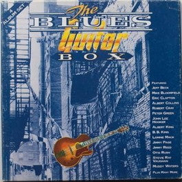 Image of Front Cover of 4xLP - VG/VG - VARIOUS, The Blues Guitar Box (Sequel; TBB LP 47555, UK 1990, Box Set, Booklet), Box a bit dented in places.,  - 2316131C