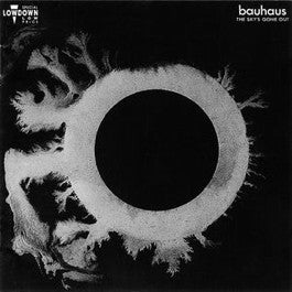 Image of Front Cover of LP - VG/VG+ - BAUHAUS, The Sky's Gone Out (Beggars Banquet; BBL 42, UK 1988), Sticker mark to sleeve varnish on rear.,  - 2116188C