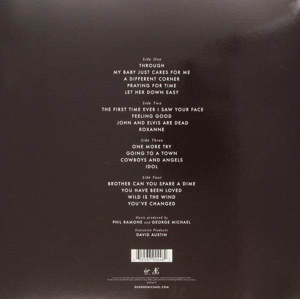 Image of Back Cover of 2xLP - EX/M - GEORGE MICHAEL, Symphonica (Aegean; 379244-6, UK 2014, Gatefold, 2 Inners, Limited To 500), SEALED,  - 3516258C