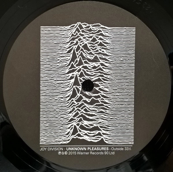 Image of Label Cover of 4714563C: LP - JOY DIVISION, Unknown Pleasures (Factory; FACT 10R, Europe 2015, Textured Sleeve, Inner, 180 Gram Vinyl  )   NEW/NEW