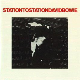 Image of Front Cover of 4724458E: LP - DAVID BOWIE, Station to Station (RCA Black Label; RCA LP 3013, UK 1981 Reissue, Insert) Light marks on the vinyl only. Sleeve has edgewear, small creases.  VG/VG