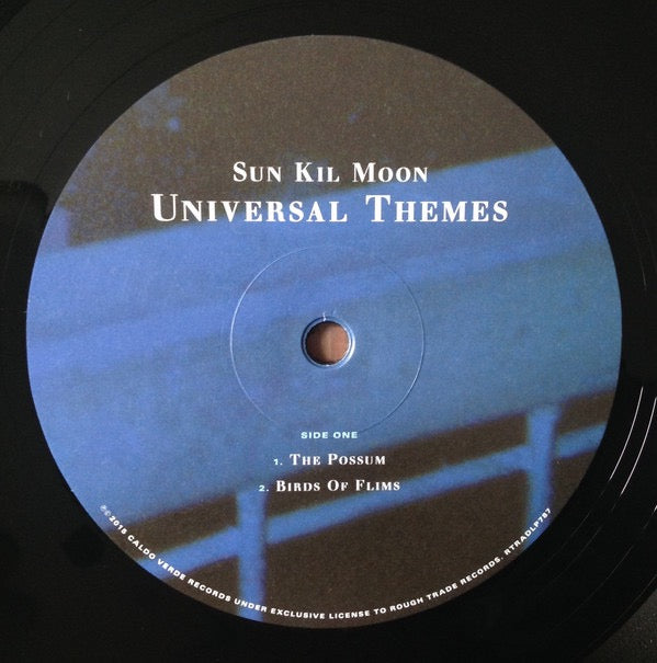 Image of Label of 3634079E: LP - SUN KILL MOON, Universal Themes (Rough Trade; RTRADLP787, UK 2015 Reissue, 2 Inners, Download Code)   NEW/NEW