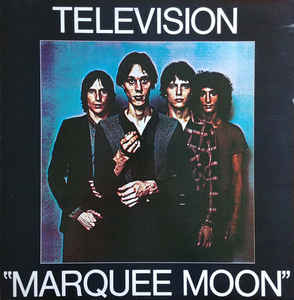 Image of Front Cover of LP - VG/G+ - TELEVISION, Marquee Moon (Elektra Butterfly; K52046, UK 1977, Quotation Marks Sleeve, Inner, First Press), Light marks and hairlines only, Edge wear and couple of sleeve pinches. ,  - 2716093C