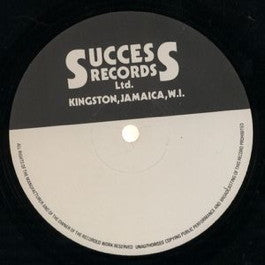 Image of Front Cover of 12" - /G+ - ERROL DUNKLEY / JOHNNY CLARKE/ DION & THE THREE TOPS / RICHARD PLUMMER, Down Below / At The End Of The Rainbow / Three Tops Time / Rockers (Success Records Ltd.; SRLD004, UK 1970s, Plain Sleeve, Pre-Release ), Plays VG. Sticker with titles on label.,  - 3646187S
