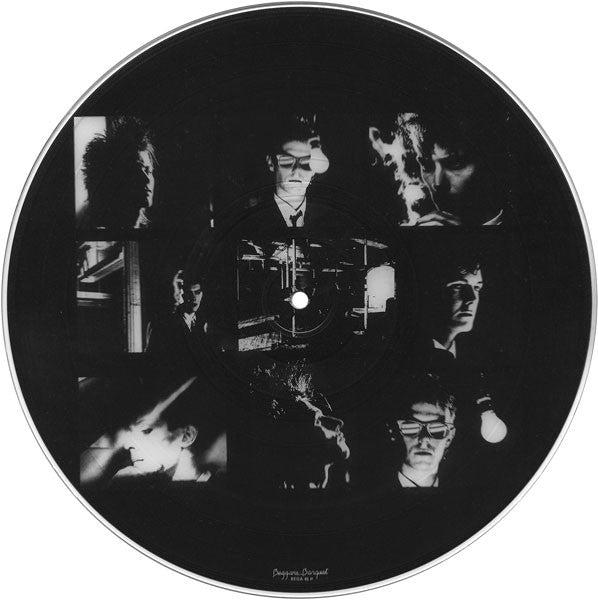 Image of Label Cover of LP - VG/G+ - BAUHAUS, Burning From the Inside (Beggars Banquet; BEGA45, UK 1983, Die Cut Sleeve, Insert, Picture Disc), Many marks on disc - plays with crackle and pop. Sleeve has edgewear,  - 3326206E