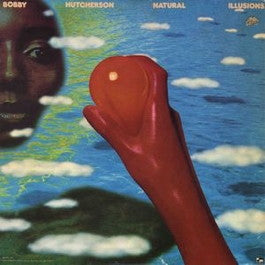 Image of Front Cover of 4825287E: LP - BOBBY HUTCHERSON, Natural Illusions (Blue Note; BST 84416, US 1972, Terre Haute Pressing) Strong VG, Company Inner, Edge and Ring Wear  VG/VG