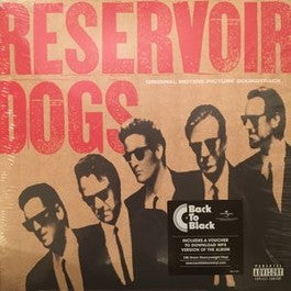 Image of Front Cover of 0834251E: LP - VARIOUS, Reservoir Dogs (Universal - Back To Black Series; 602547670410, Europe 2015 Reissue, Card Sleeve, Download Code / 180 Gram Vinyl)   NEW/NEW