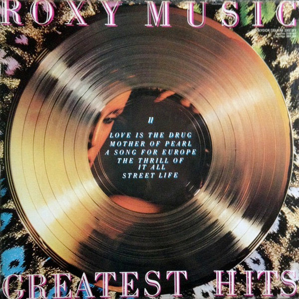 Image of Back Cover of LP - VG/VG - ROXY MUSIC, Greatest Hits (Polydor; 2302 073, UK 1977, Inner), ,  - 2316471C