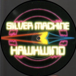 Image of Front Cover of 0526261E: 7" - HAWKWIND, Silver Machine (RCA; RCAP 267, UK 1982, Picture Disc, Plays Correct B Side)   /EX