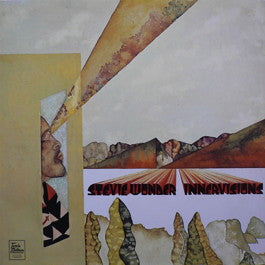 Image of Front Cover of LP - VG/VG - STEVIE WONDER, Innervisions (Tamla Motown; STMA 8011, UK 1973, Gatefold), Lightest of marks. Dymo sticker on corner of sleeve.,  - 3926256E