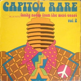 Image of Front Cover of 2xLP - VG+/VG - VARIOUS, Capitol Rare - Funky Notes From The West Coast Vol. 2 (Blue Note; 7243 8 35608 1 1, UK 1995, Picture Sleeve, 2 Inners), ,  - 3226095E