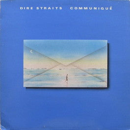 Image of Front Cover of LP - VG/VG - DIRE STRAITS, Communique (Vertigo Spaceship; 9102 031, UK 1979, Embossed Sleeve, Inner), Scuffs and hairlines. Ring and edge wear, creasing.,  - 2246336S