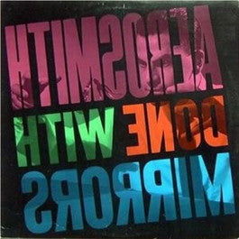 Image of Front Cover of 1544257S: LP - AEROSMITH, Done With Mirrors (Geffen; 9240911, Europe 1985, Card Sleeve)   VG+/VG+