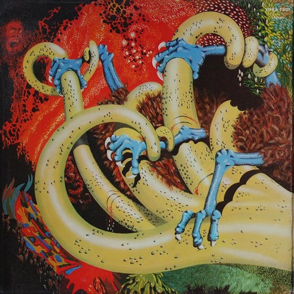 Image of Back Cover of 4925074E: LP - JON LORD, Gemini Suite (Purple; TPSA7501, UK 1971, Textured Gatefold Sleeve) Strong VG  VG+/VG