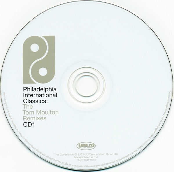 Image of Label Cover of 4xCD - VG+/M - TOM MOULTON, Philadelphia International Classics: The Tom Moulton Remixes (Harmless; HURTXCD 112, UK 2012, Box Set, 4 Inners & Booklet), Still SEALED in shrinkwrap. Small dent on rear of box.,  - 2716257C