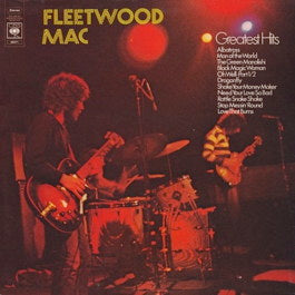 Image of Front Cover of LP - VG/VG - FLEETWOOD MAC, Greatest Hits (CBS Orange (33 1/3 On Label); 69011, UK 1971, Inside Loading Gatefold Sleeve), Light hairlines. Heavy edgewear on sleeve. ,  - 3026179E