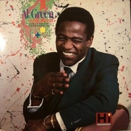 Image of Front Cover of 3414230C: LP - AL GREEN, Love Ritual (Rare & Previously Unreleased 1968-76) (Hi Records; HI UK LP 443, UK 1989) Sleeve has liquid staining and damage on both sides. An old ripped sticker on front  G/G+