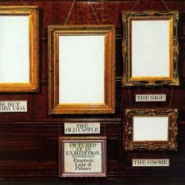 Image of Front Cover of LP - VG+/VG+ - ELP (EMERSON, LAKE & PALMER), Pictures at an Exhibition (Manticore; K 33501, UK 1973 Reissue, Gatefold), ,  - 1526132E
